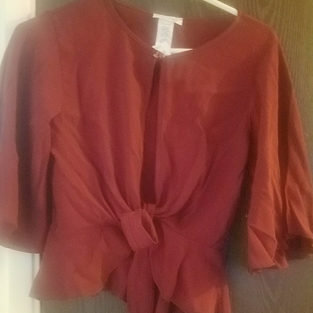 Sexy Open Front Top